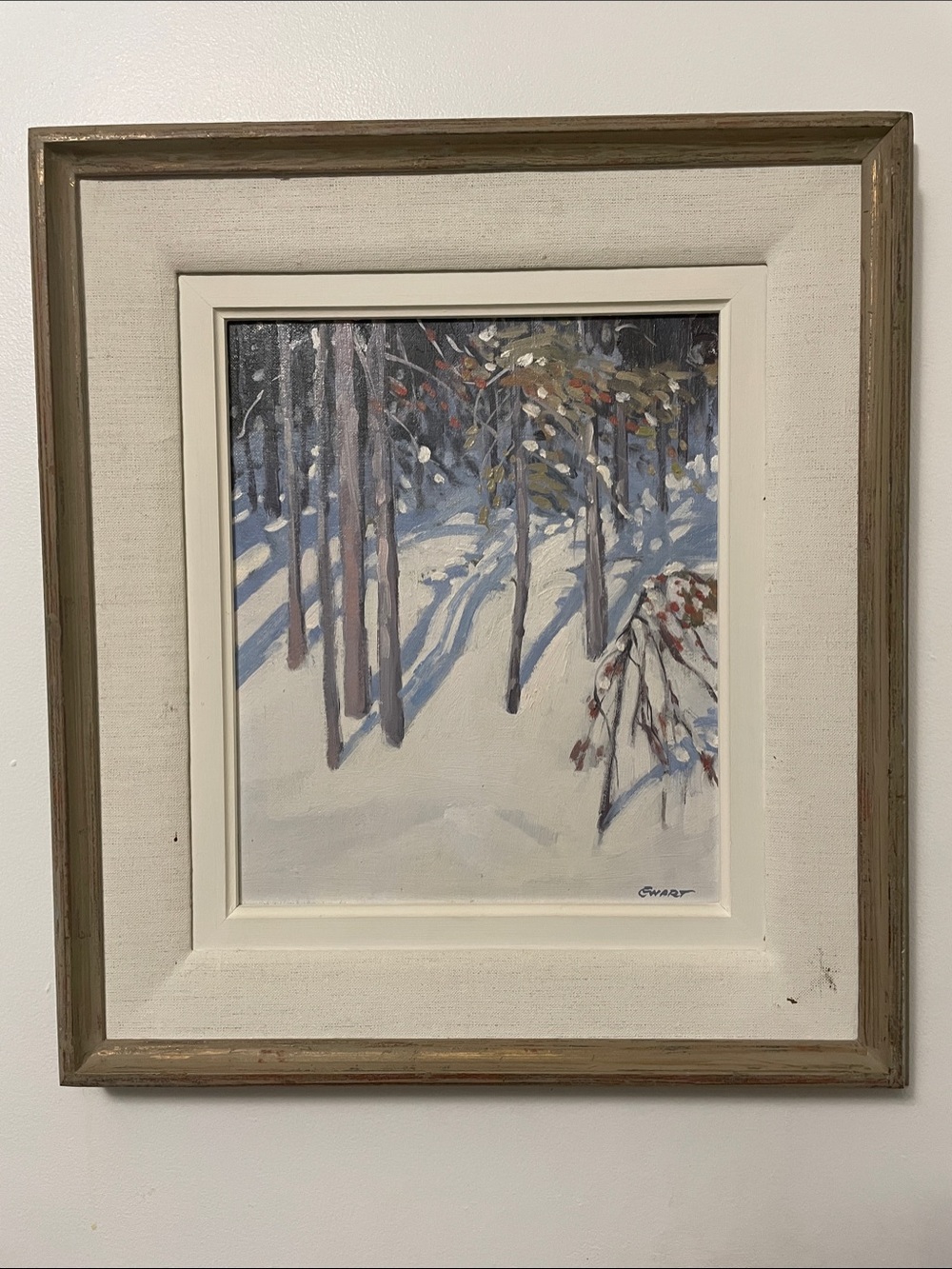 Midwinter sunshine Art by Peter ewart